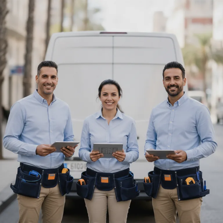 Agencia Inmobiliaria Comercial equipo en Valencia